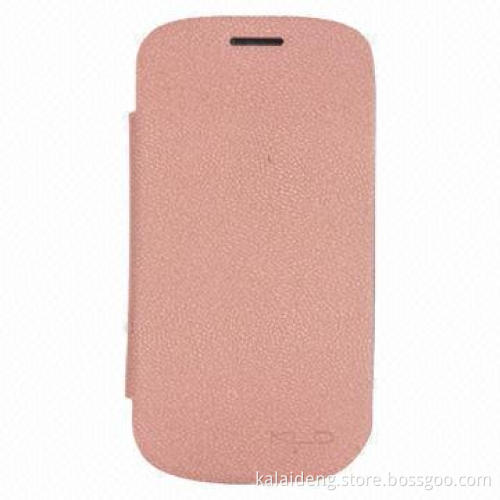 Original BEI Series Wallet Leather Case for Samsung Galaxy S3 Mini/i8190, Available in Pink